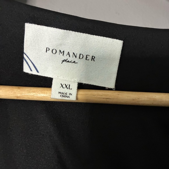 TUCKERNUCK POMANDER PLACE Black Flutter Sleeve Miko Dress Maxi Size XXL $168 - Picture 5 of 11